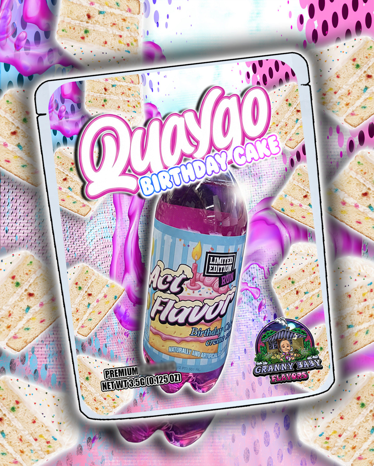 Quaygo Birthday Cake